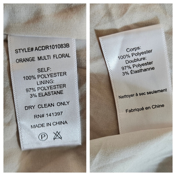 ASTR the Label Midi Dress Womens Size M Montreal Orange Multi Floral - Picture 15 of 16